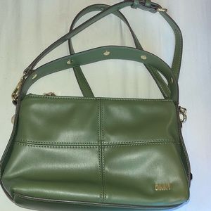 DKNY soft leather PURSE WITH CROSSBODY removeable STRAP